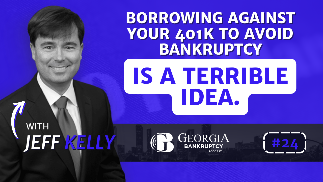 Borrowing Against Your 401k To Avoid Bankruptcy Is A Terrible Idea